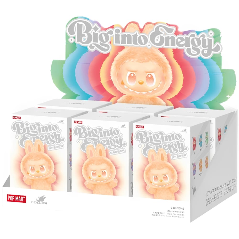 God of Cards: Pop Mart Labubu The Monsters Big into Energy Series Display Produktbild