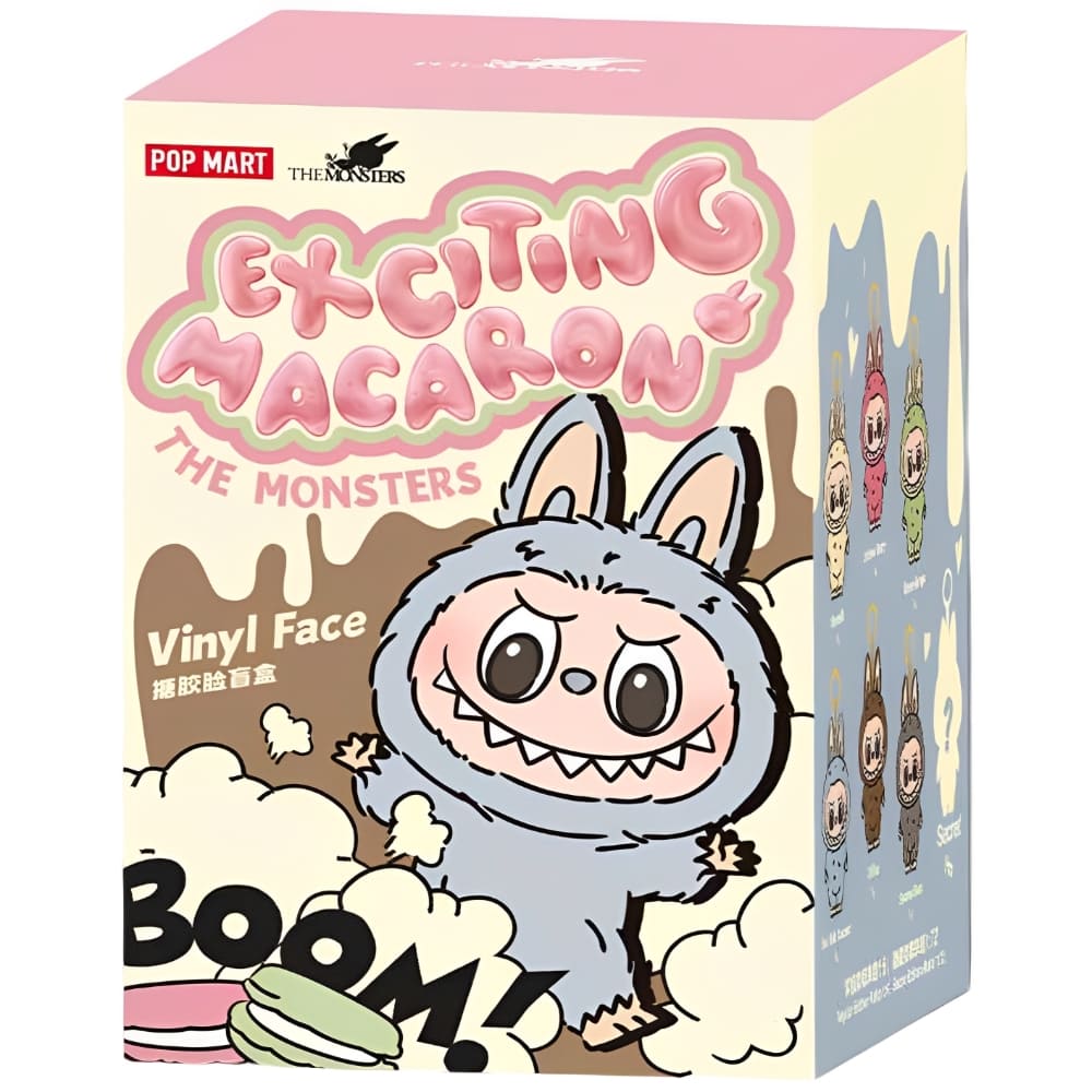 Pop Mart <br> Labubu The Monsters <br> Exciting Macaron Series <br> Blind Box