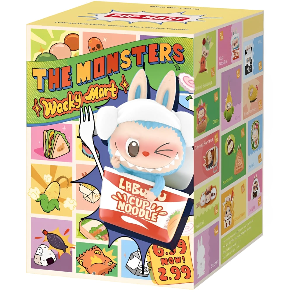 God of Cards: Pop Mart Labubu The Monsters Wacky Mart Series Blind Box Produktbild