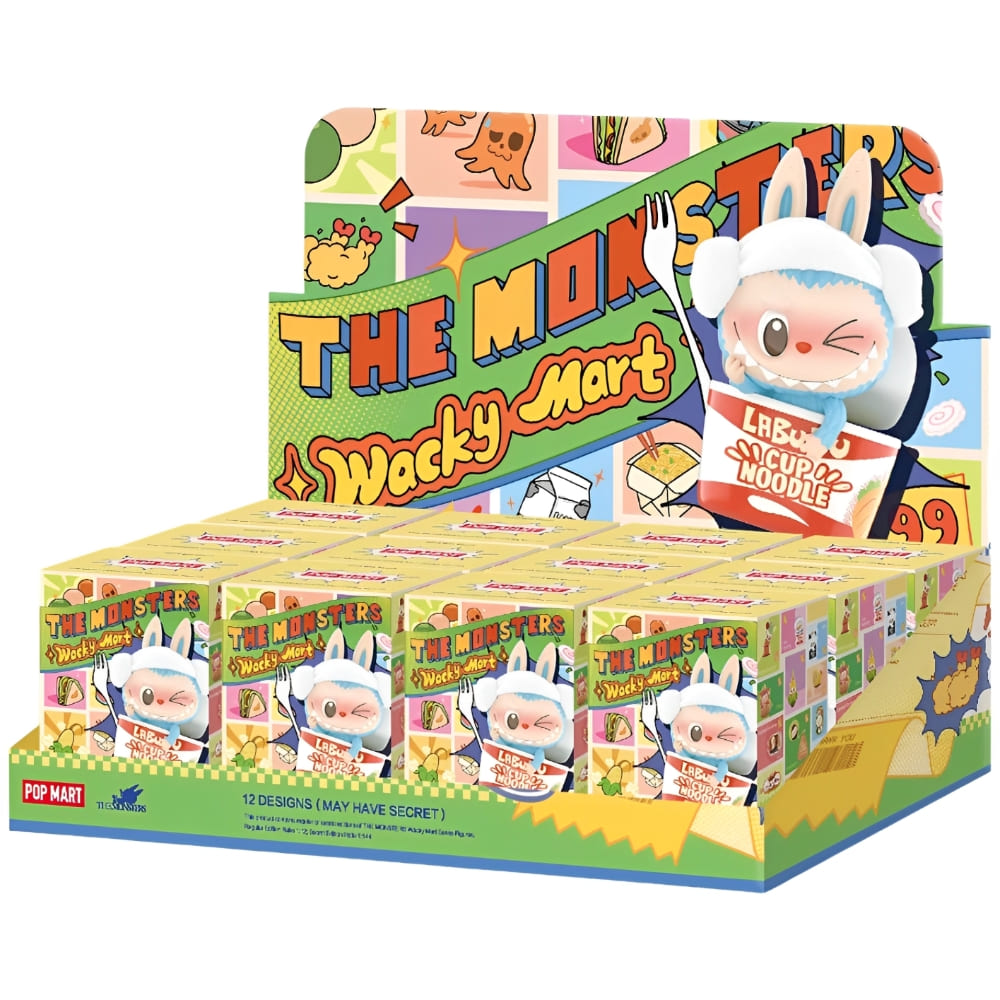 God of Cards: Pop Mart Labubu The Monsters Wacky Mart Series Display Produktbild