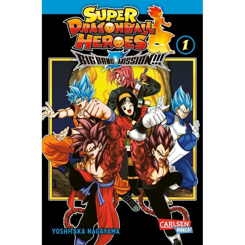 God of Cards: Super Dragon Ball Heroes Manga Big Bang Mission!!! Deutsch Produktbild