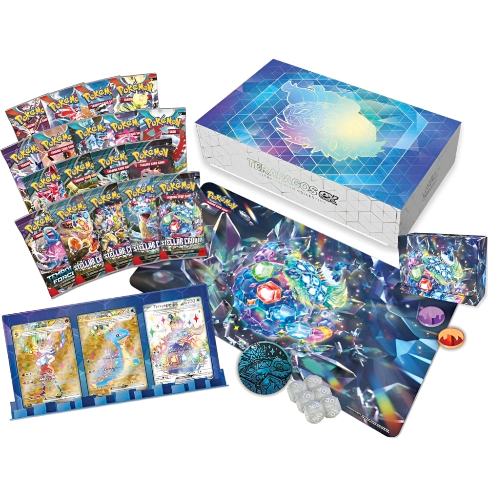 God of Cards: Ultra-Premium Collection Terapagos ex Inhalt Produktbild