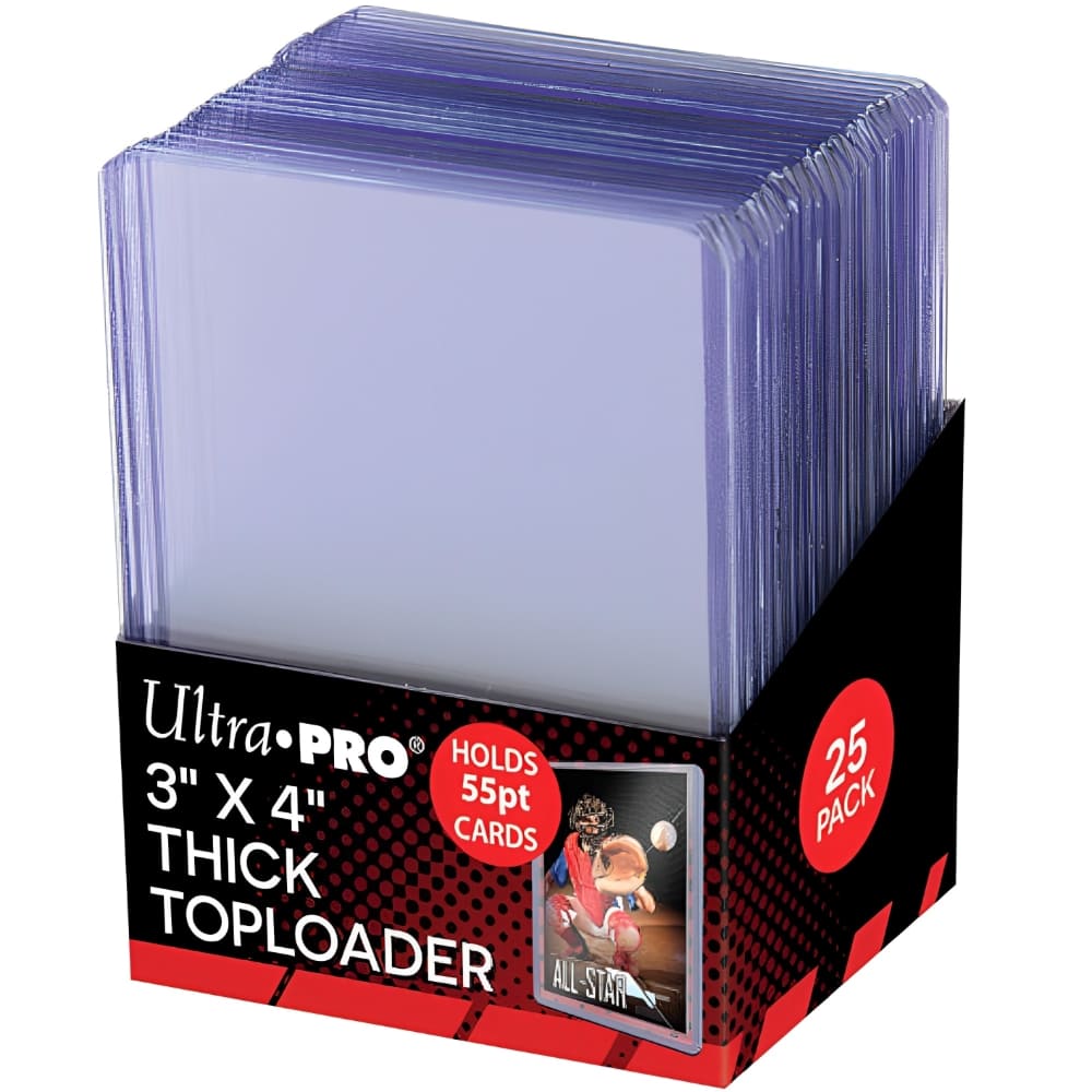 God of Cards: UltraPro Toploader 3x4 Action Packed 55PT Toploader 25 Stueck Produktbild