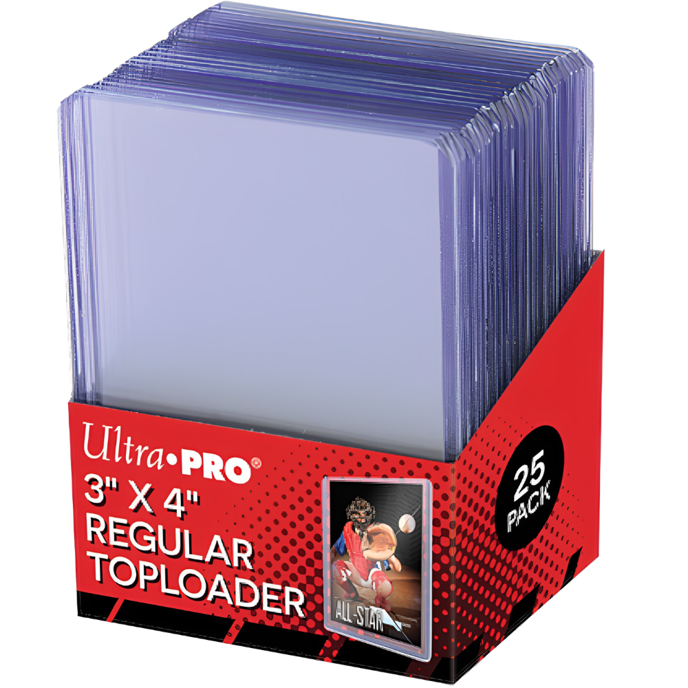 Ultra Pro Toploader 3" x 4" Clear Regular 25 Stück Produktbild