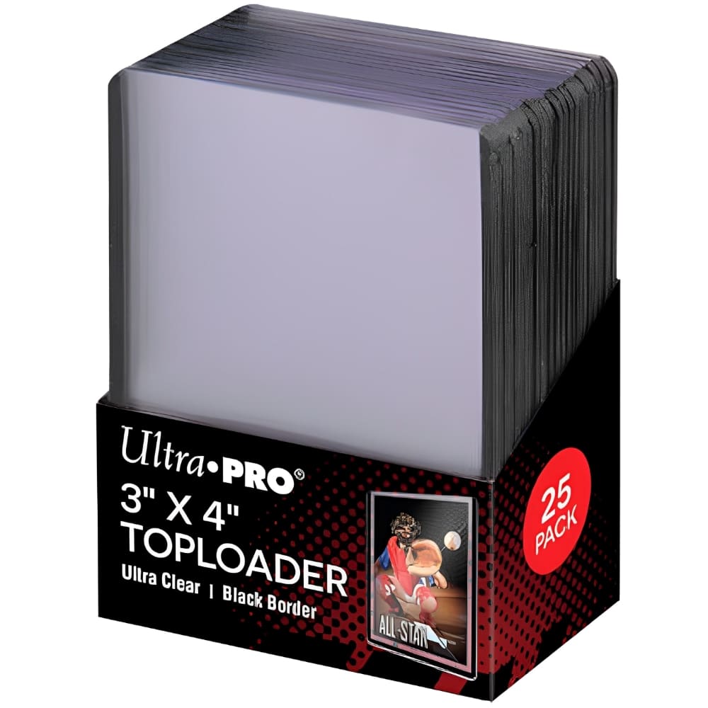 God of Cards: Ultra Pro Toploader  3x 4 Coloured Border 25 Stück Produktbild