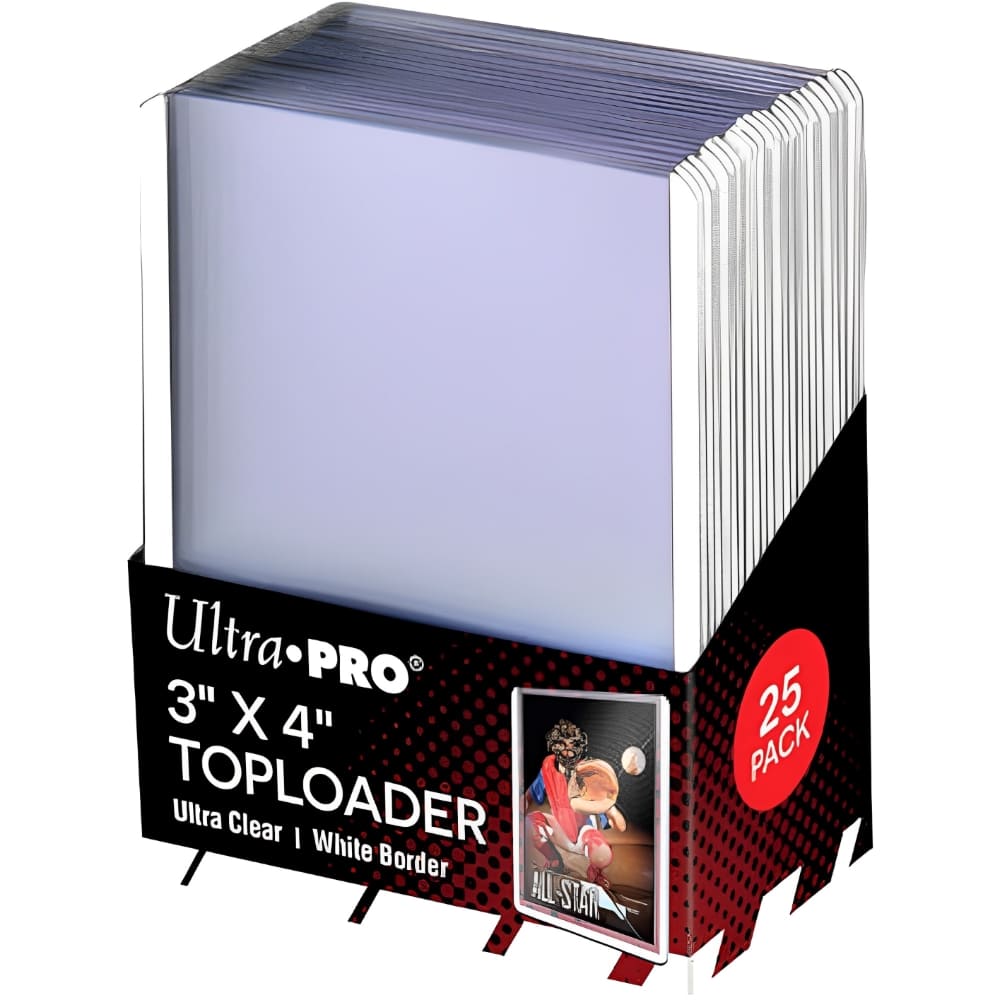 God of Cards: Ultra Pro Toploader  3x 4 Coloured Border 25 Stück Produktbild 1