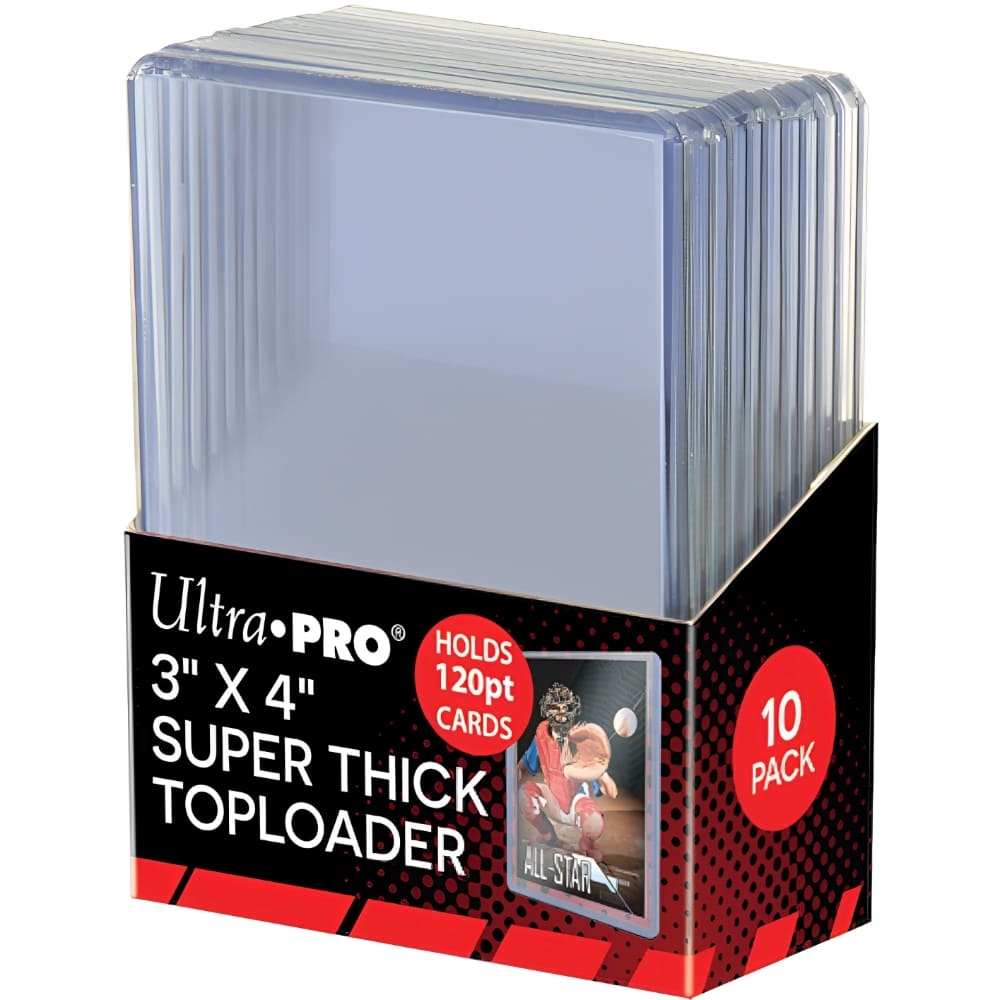 God of Cards: Ultra Pro Toploader  3 x 4 Super Thick 120PT 10 Stück Produktbild