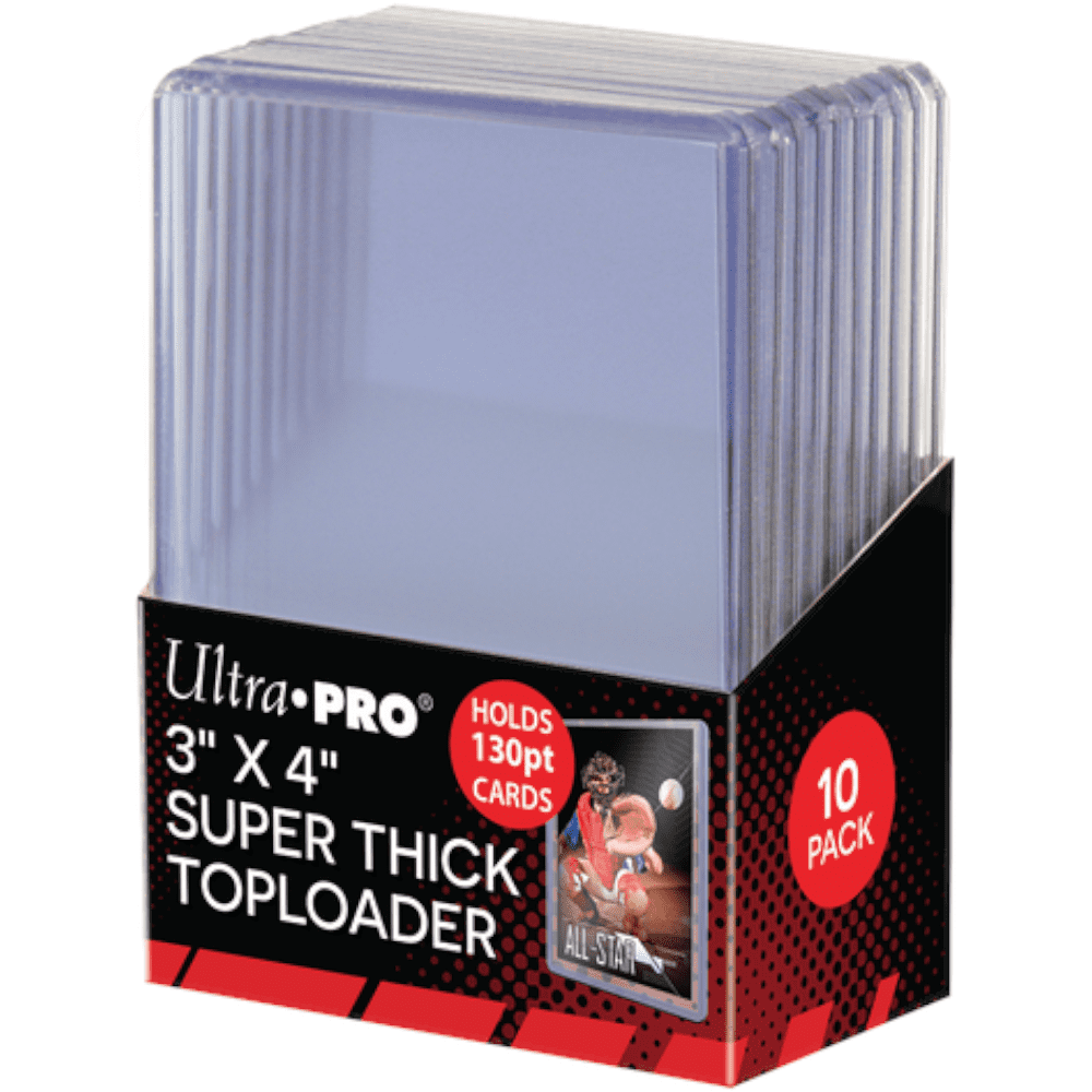 God of Cards: Ultra Pro Toploader  3 x 4 Super Thick 130PT 10 Stück Produktbild