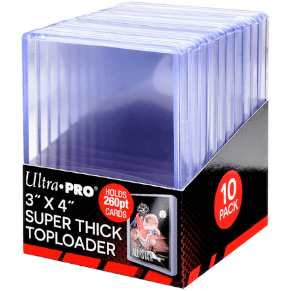 God of Cards: Ultra Pro Toploader 3 x 4 Super Thick 260 PT 10 Stück Produktbild
