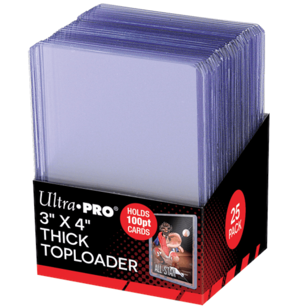 God of Cards: Ultra Pro Toploader 3 x 4 Thick 100 PT 25 Stück Produktbild