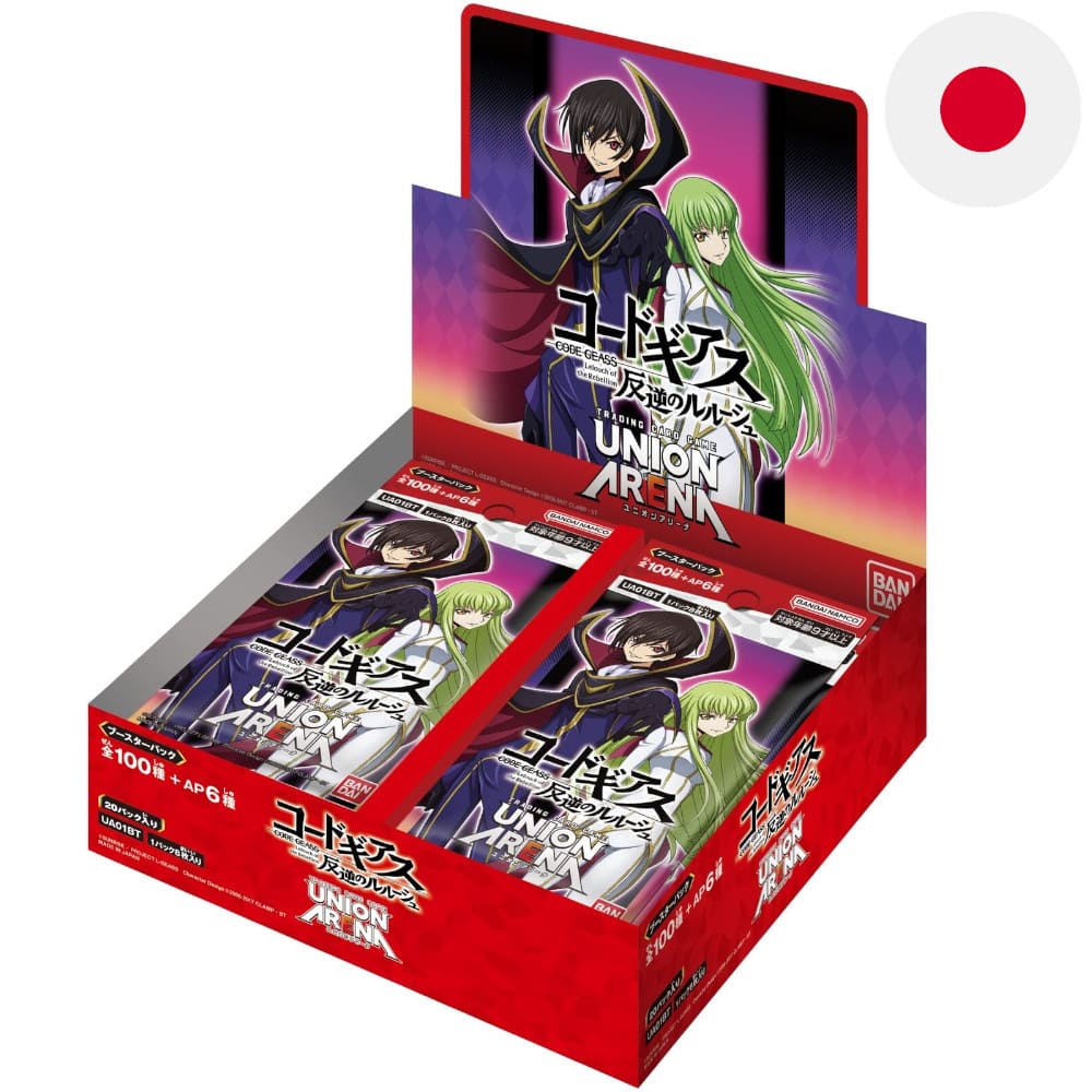 God of Cards: Union Arena Code Geass Lelouch of the Rebellion Display Japanisch Produktbild