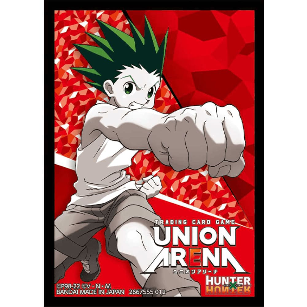 God of Cards: Union Arena Hunter x Hunter Hüllen 60 Stück Produktbild
