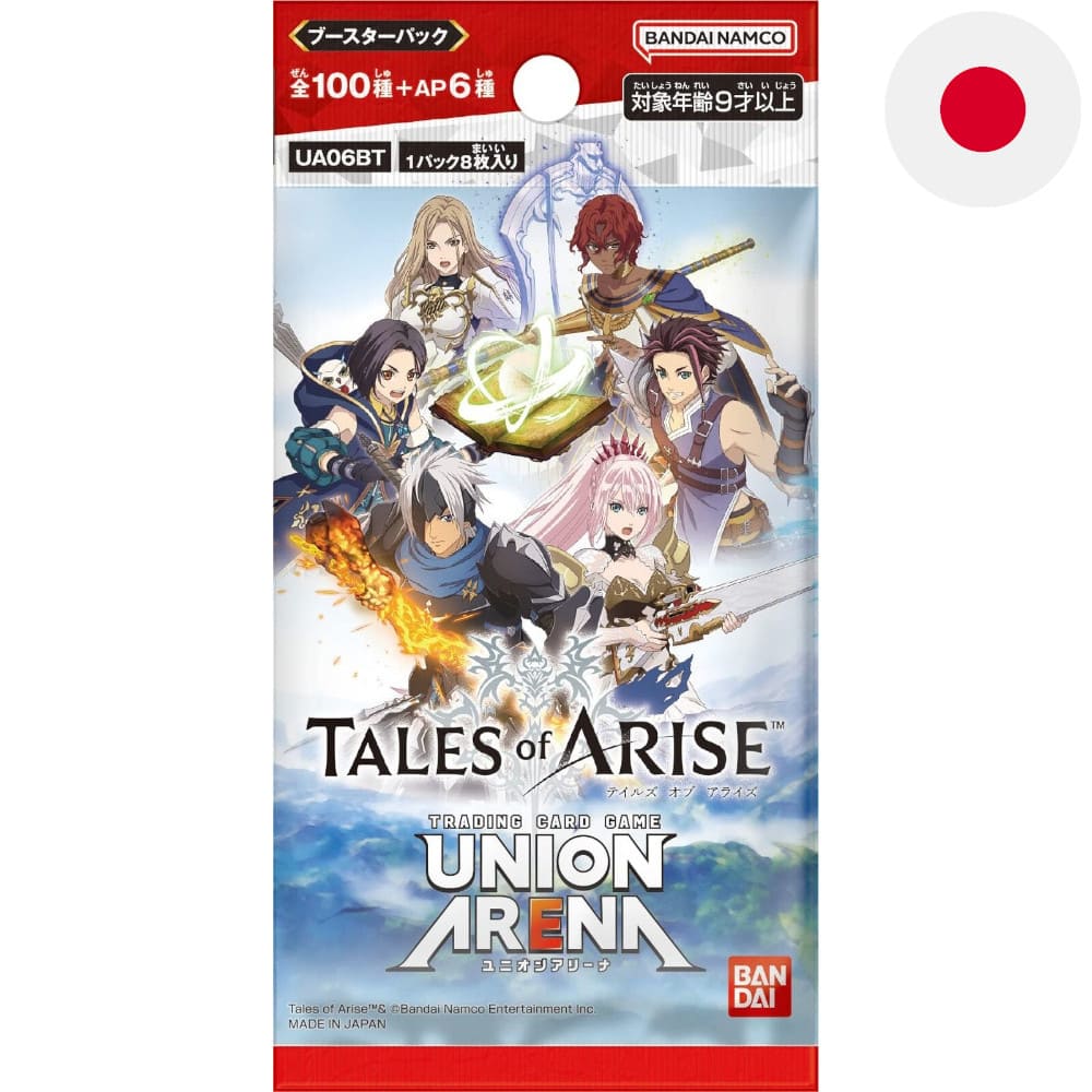 God of Cards: Union Arena Tales of Arise Booster Japanisch Produktbild