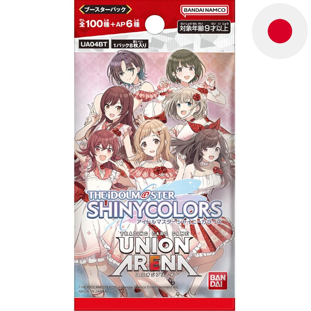 God of Cards: Union Arena The Idolmaster Shiny Colors Booster Japanisch Produktbild