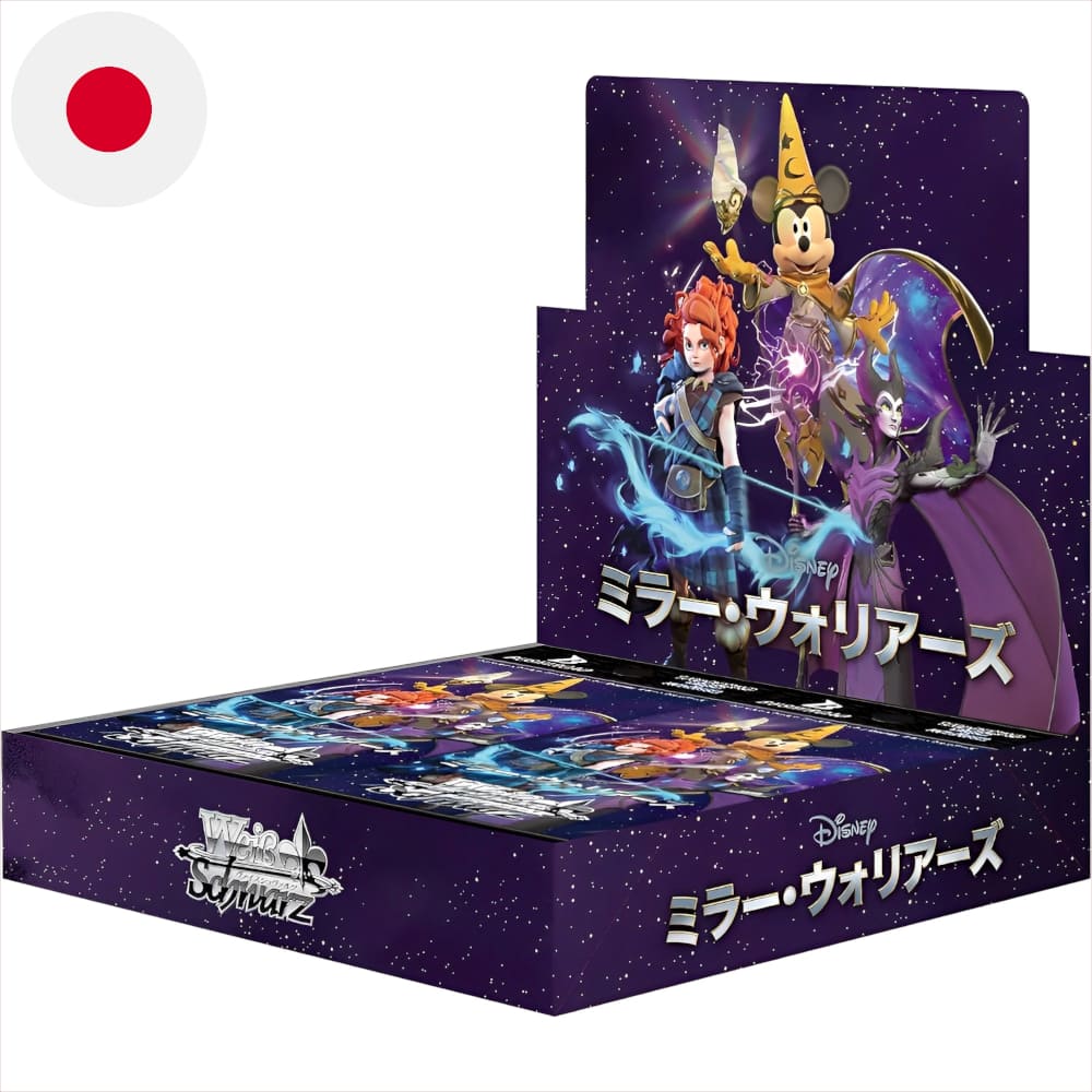 God of Cards: Weiß Schwarz Disney Mirror Warriors Display Japanisch Produktbild