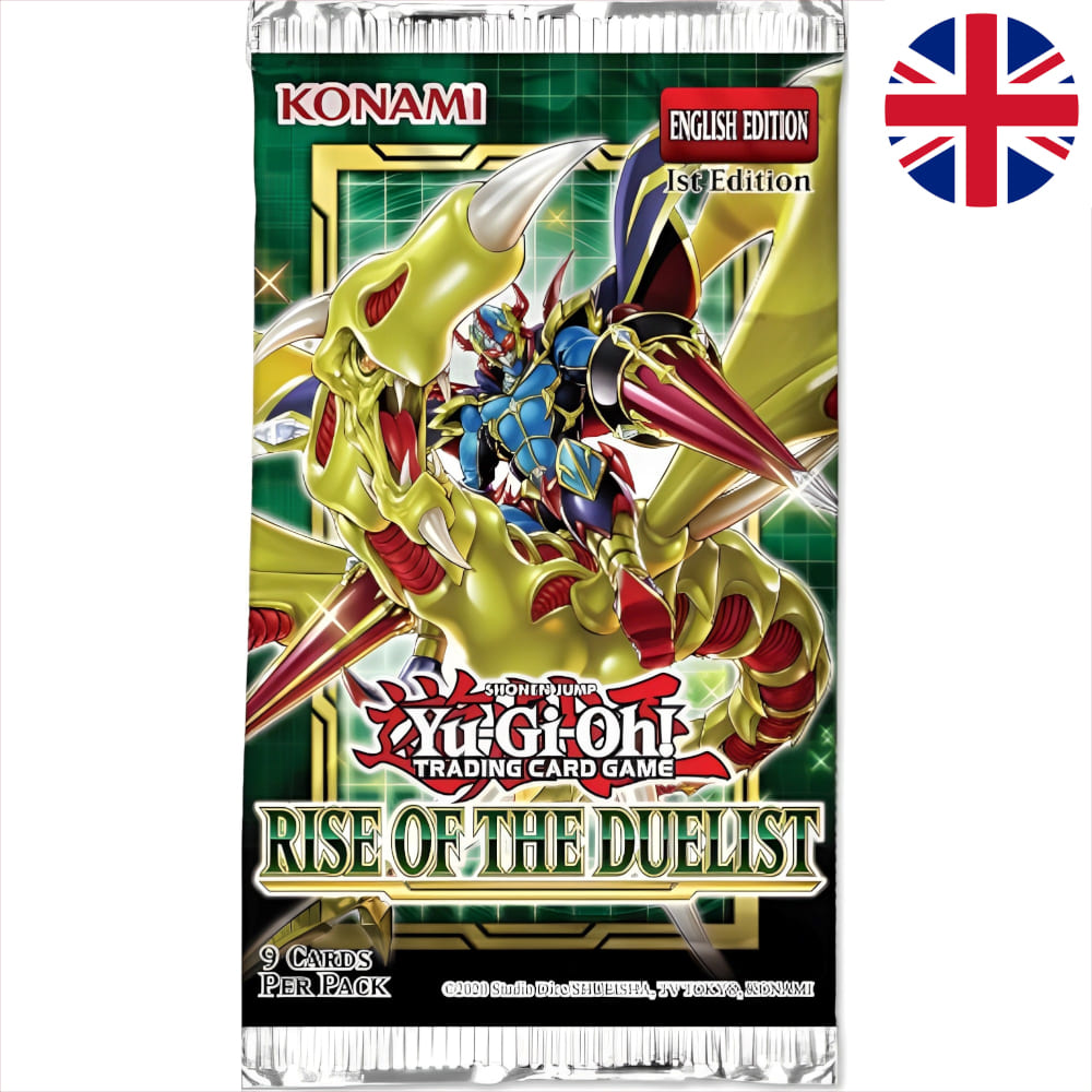 God of Cards: Yu-Gi-Oh! Rise of the Duelist Booster Englisch Produktbild