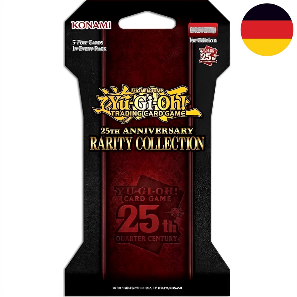 God of Cards: Yugioh 25th Anniversary Rarity Collection Blister Deutsch Produktbild