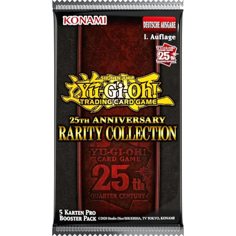 God of Cards: 25th Anniversary Rarity Collection Booster Deutsch Produktbild