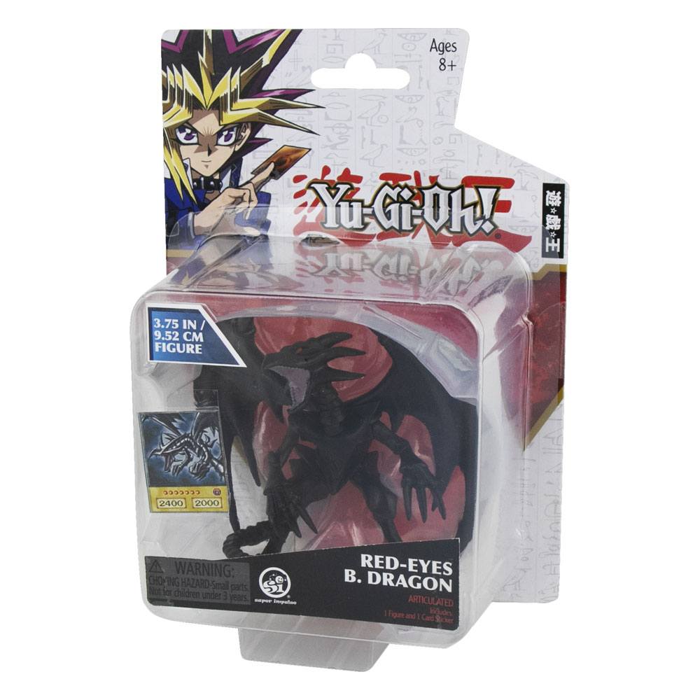 God of Cards: Yugioh Actionfigur Red-Eyes Black Dragon 10cm Produktbild