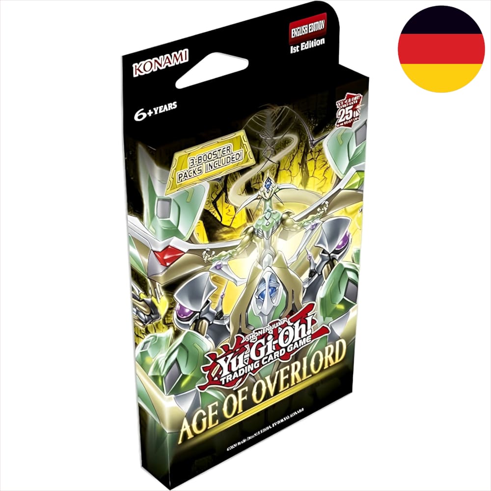 God of Cards: Yugioh Age of Overlord Tuckbox Deutsch Produktbild