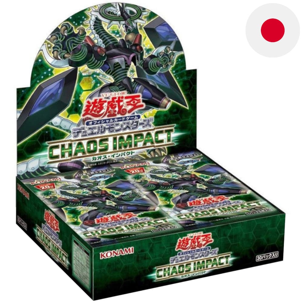 God of Cards: Yugioh Chaos Impact Display Japanisch Produktbild