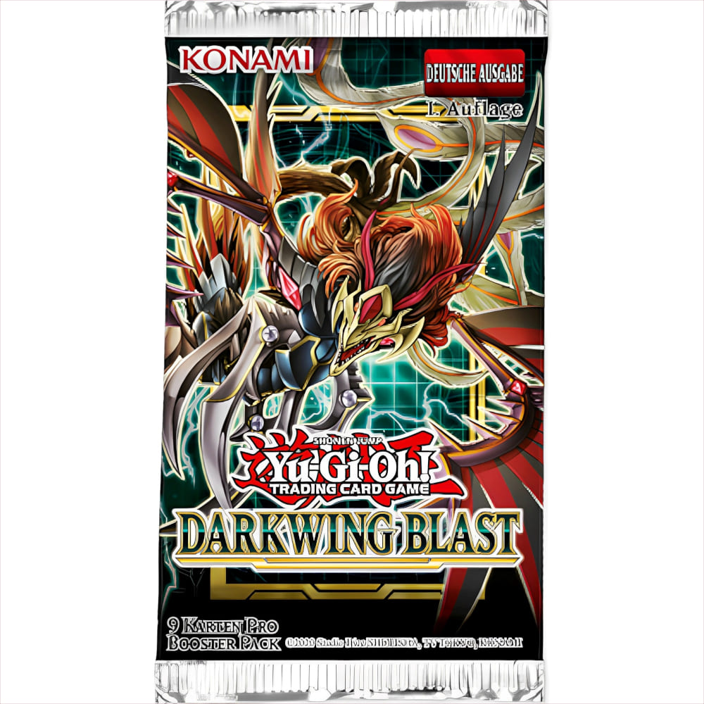 God of Cards: Yugioh Darkwing Blast Booster Produktbild