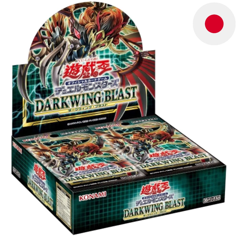 God of Cards: Yugioh Darkwing Blast Display Japanisch Produktbild
