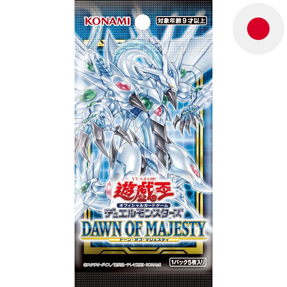 God of Cards: Yugioh Dawn of Majesty Booster Japanisch Produktbild