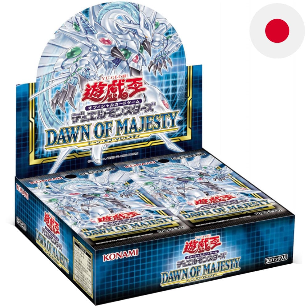 God of Cards: Yugioh Dawn of Majesty Display Japanisch Produktbild