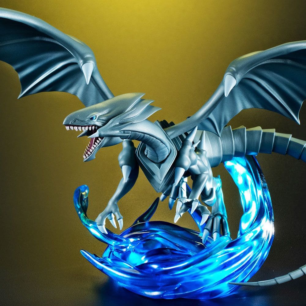 God of Cards: Yugioh Duel Monsters PVC Statue Blue Eyes White Dragon 12cm 1 Produktbild