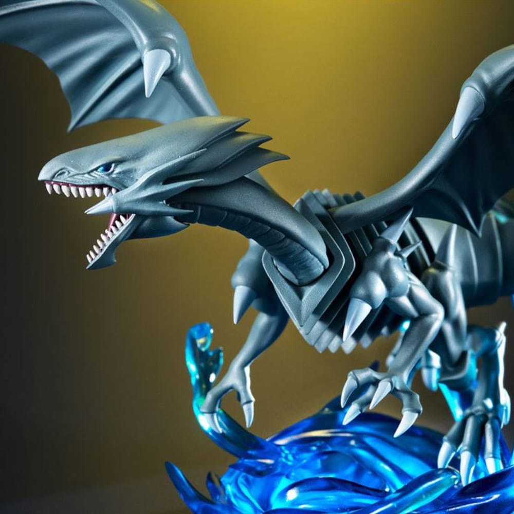 God of Cards: Yugioh Duel Monsters PVC Statue Blue Eyes White Dragon 12cm 2 Produktbild