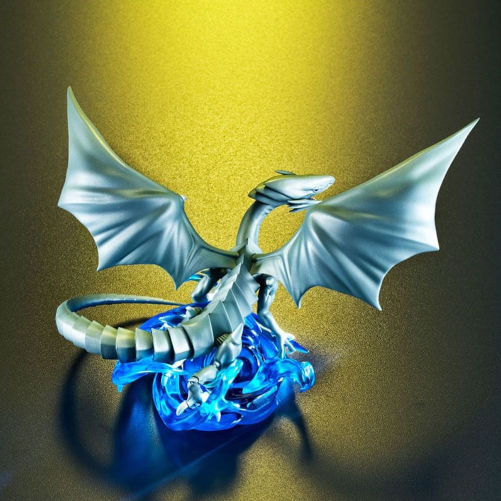 God of Cards: Yugioh Duel Monsters PVC Statue Blue Eyes White Dragon 12cm 4 Produktbild