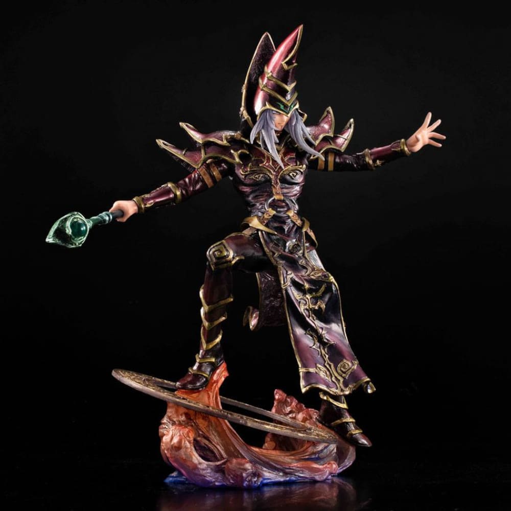 God of Cards: Yugioh Duel Monsters PVC Statue Dark Magician 23cm 1 Produktbild