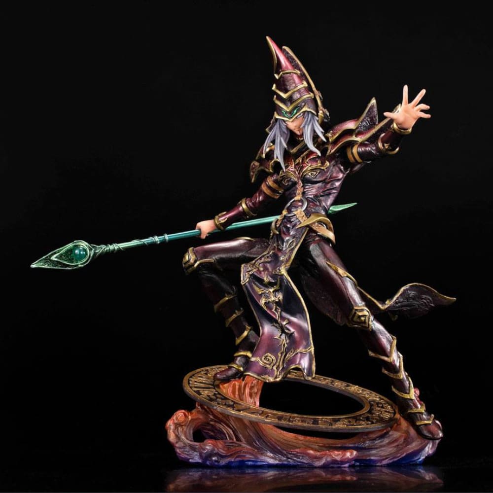 God of Cards: Yugioh Duel Monsters PVC Statue Dark Magician 23cm Produktbild