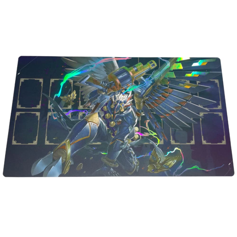 God of Cards: Yugioh Holo Playmat Tri-Brigade Shuraig Produktbild