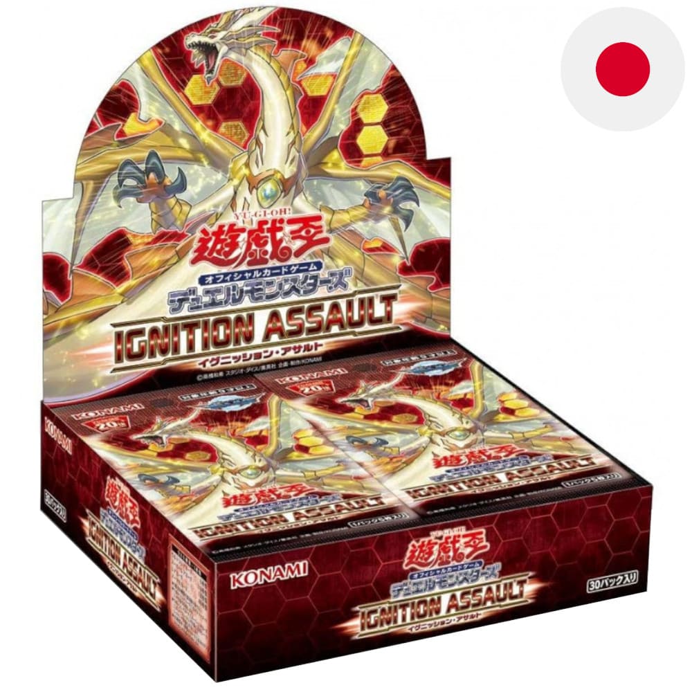 God of Cards: Yugioh Ignition Assault Display Japanisch Produktbild
