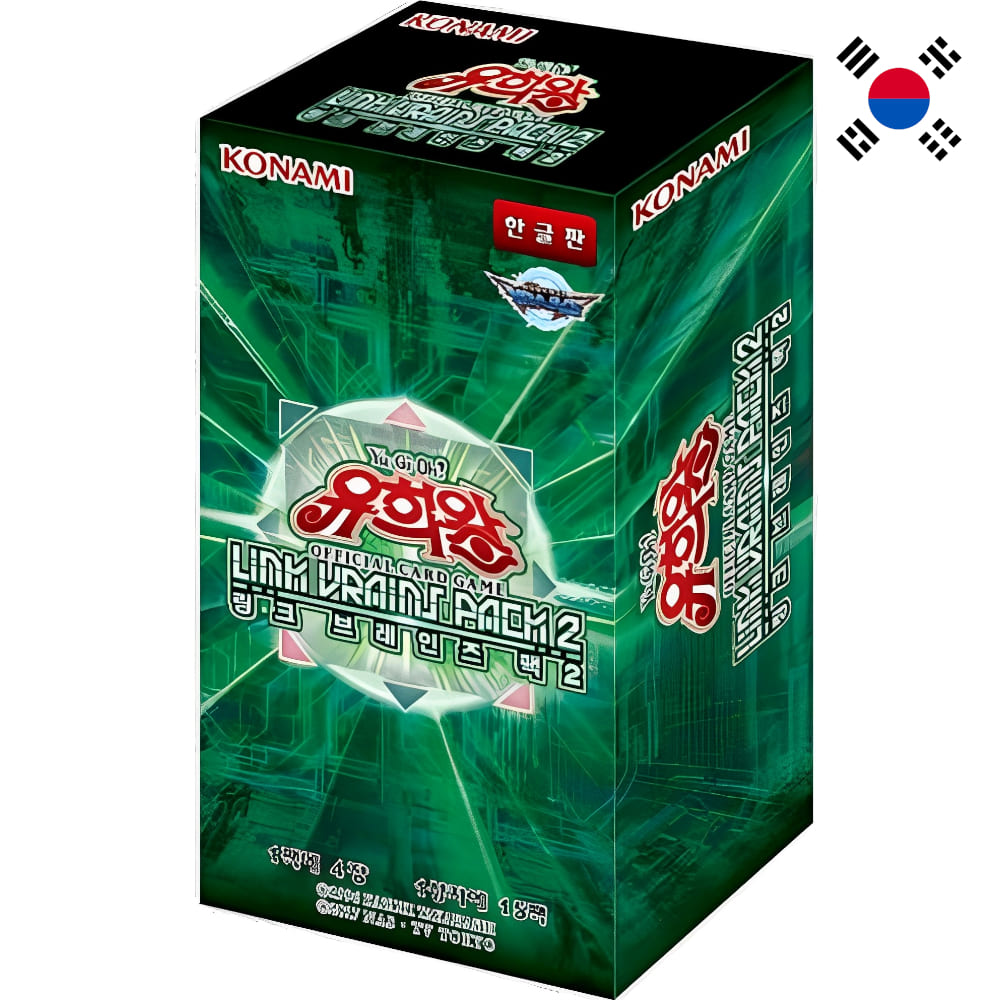 God of Cards: Yugioh Link Vrains Pack 2 Display Koreanisch Produktbild