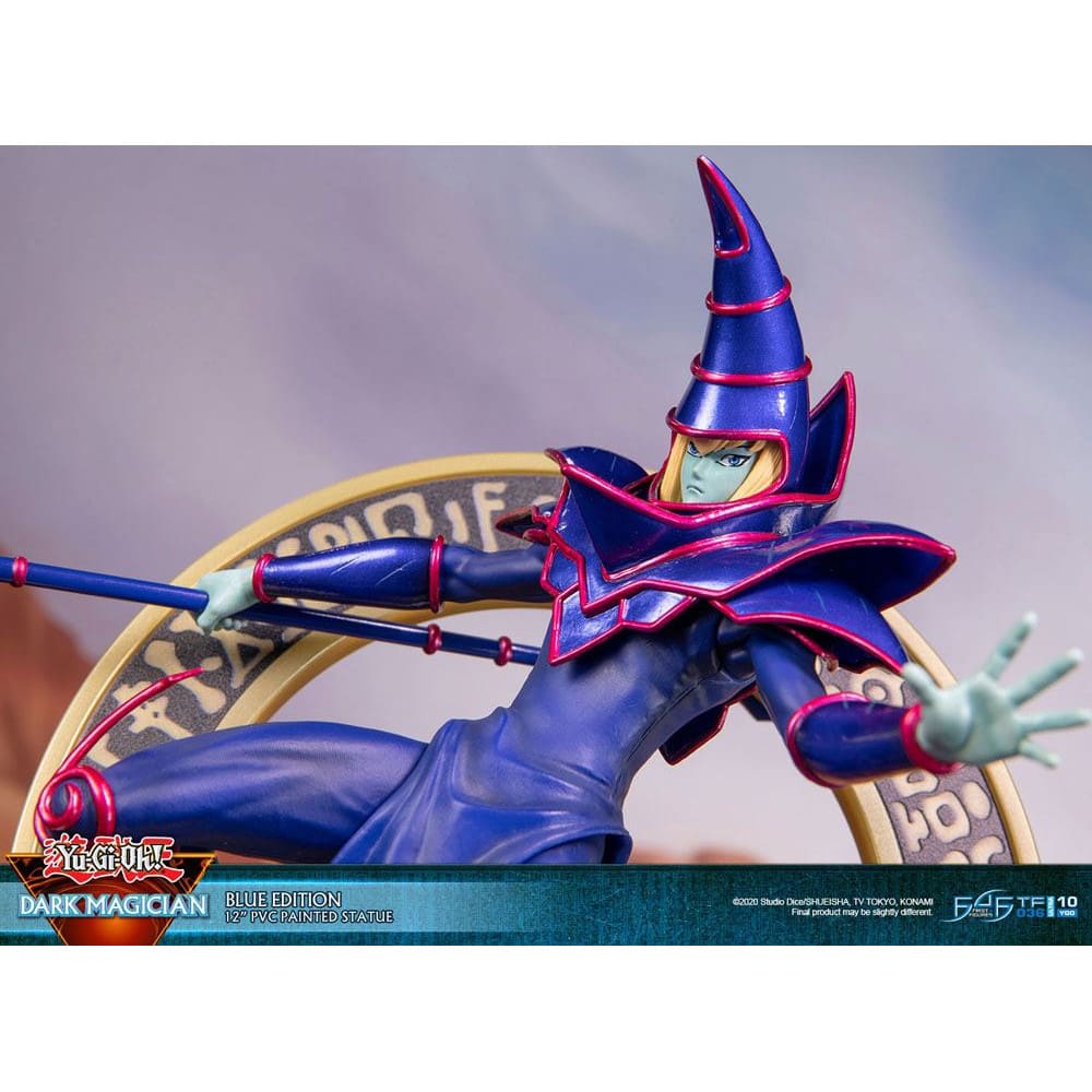 God of Cards: Yugioh PVC Statue Dark Magician Blue Version 29cm 8 Produktbild