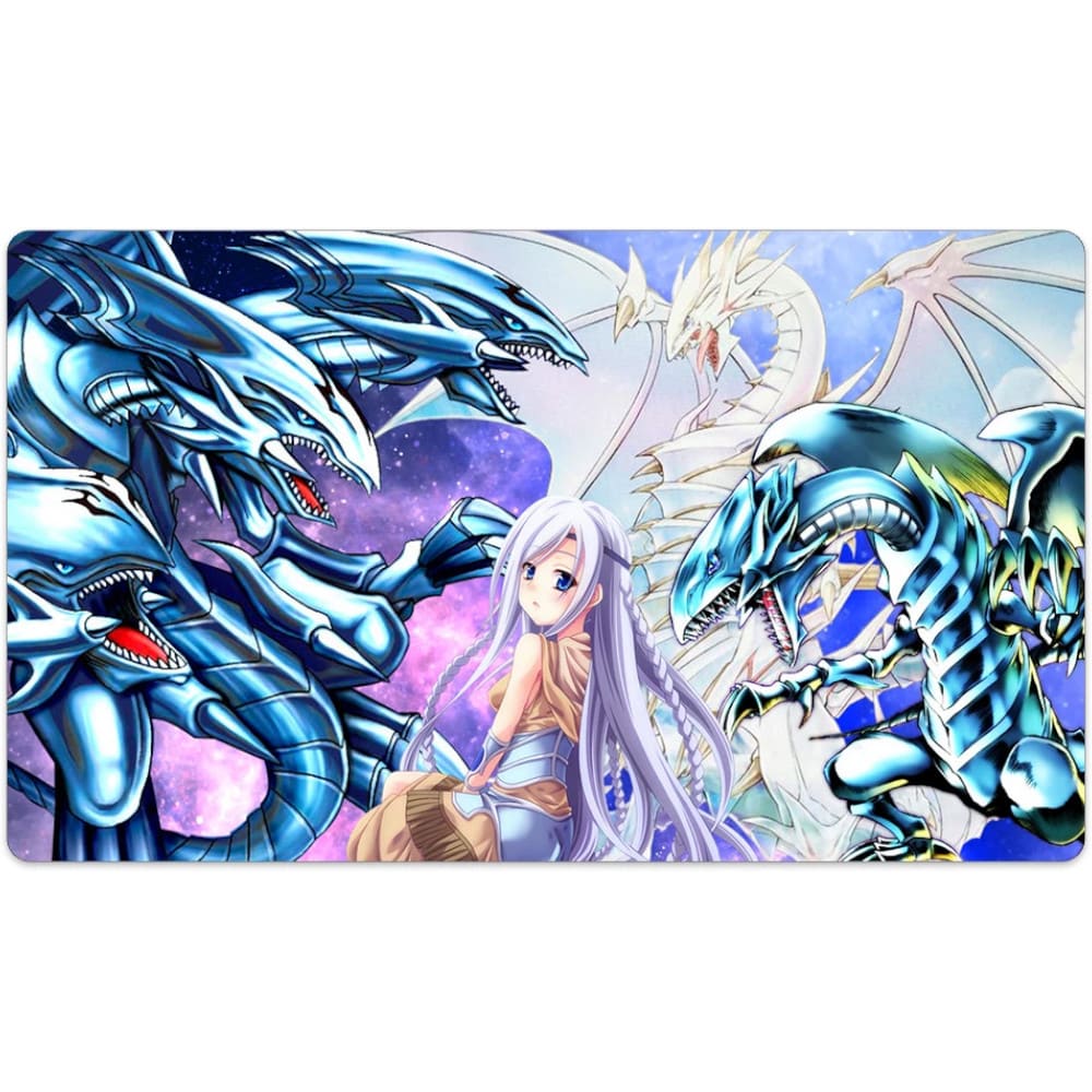 God of Cards: Yugioh Playmat Maiden with Eyes of Blue Produktbild
