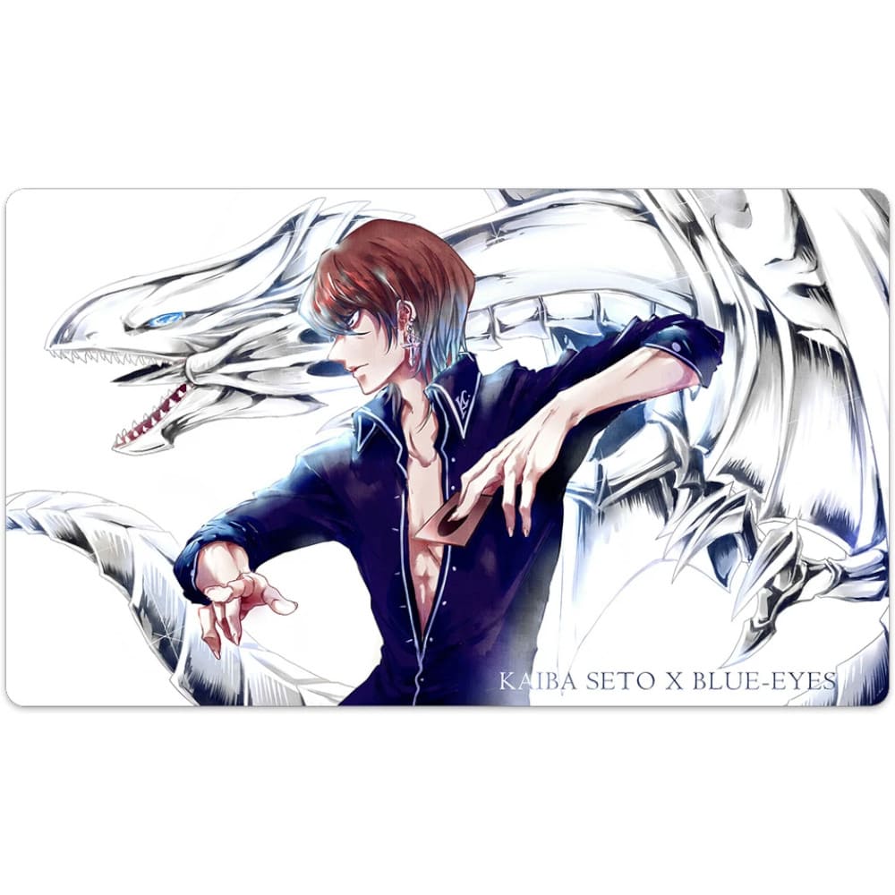 Yugioh Playmat Seto Kaiba x BlueEyes jetzt kaufen