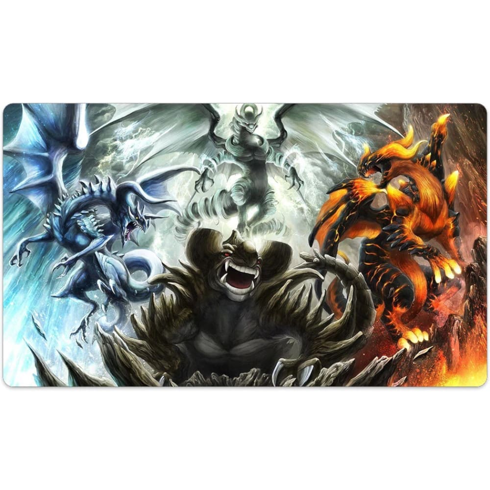 God of Cards: Yugioh Playmat Three Dragons Produktbild