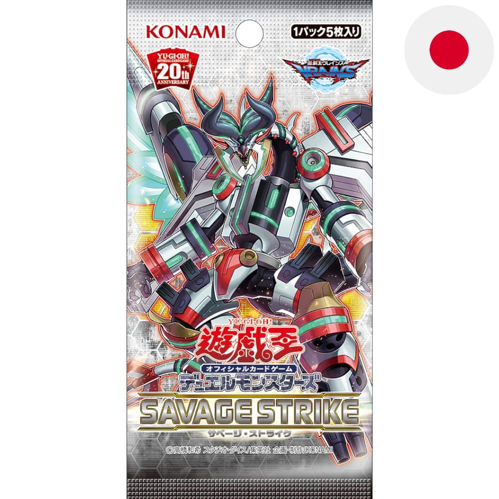 God of Cards: Yugioh Savage Strike Booster Japanisch Produktbild