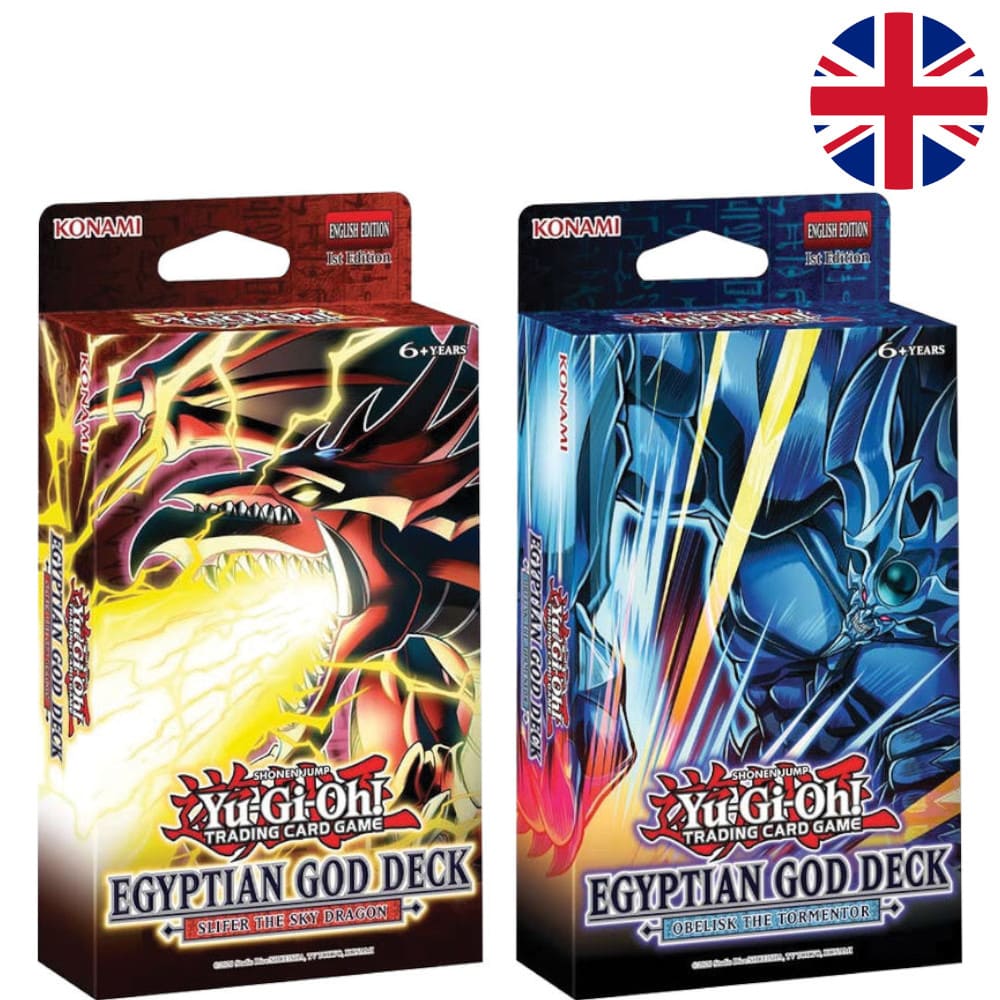 God of Cards: Yugioh Structure Deck Egyptian God Deck Obelisk / Slifer Englisch Produktbild