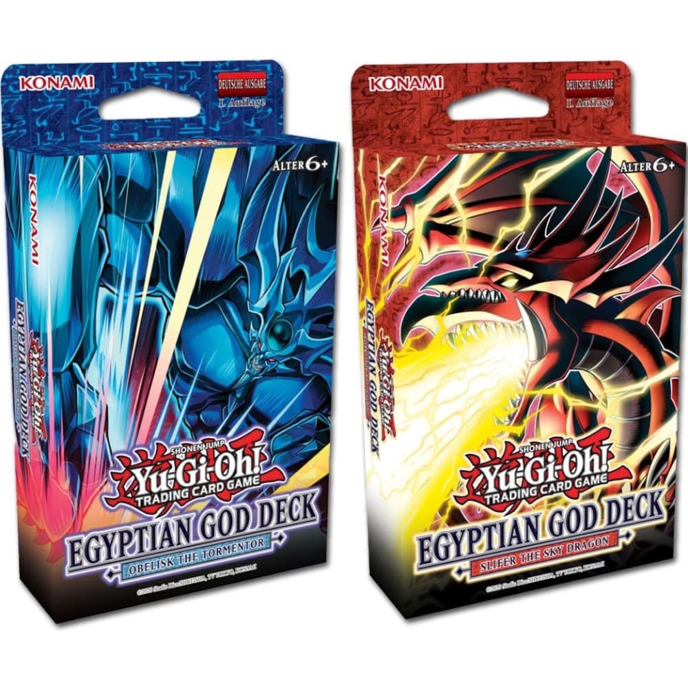 God of Cards: Yugioh Structure Deck Egyptian God Deck Obelisk  Slifer Produktbild