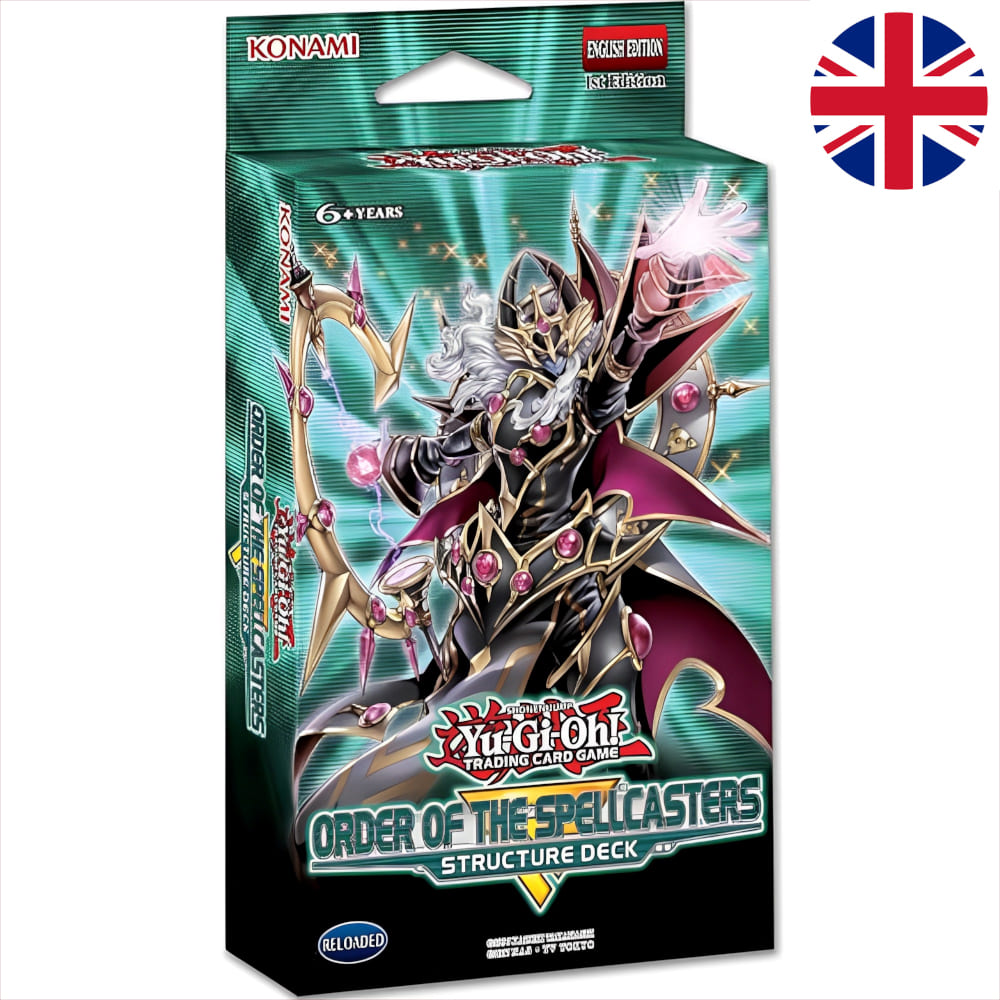 God of Cards: Yugioh Structure Deck Order of the Spellcasters Englisch Produktbild
