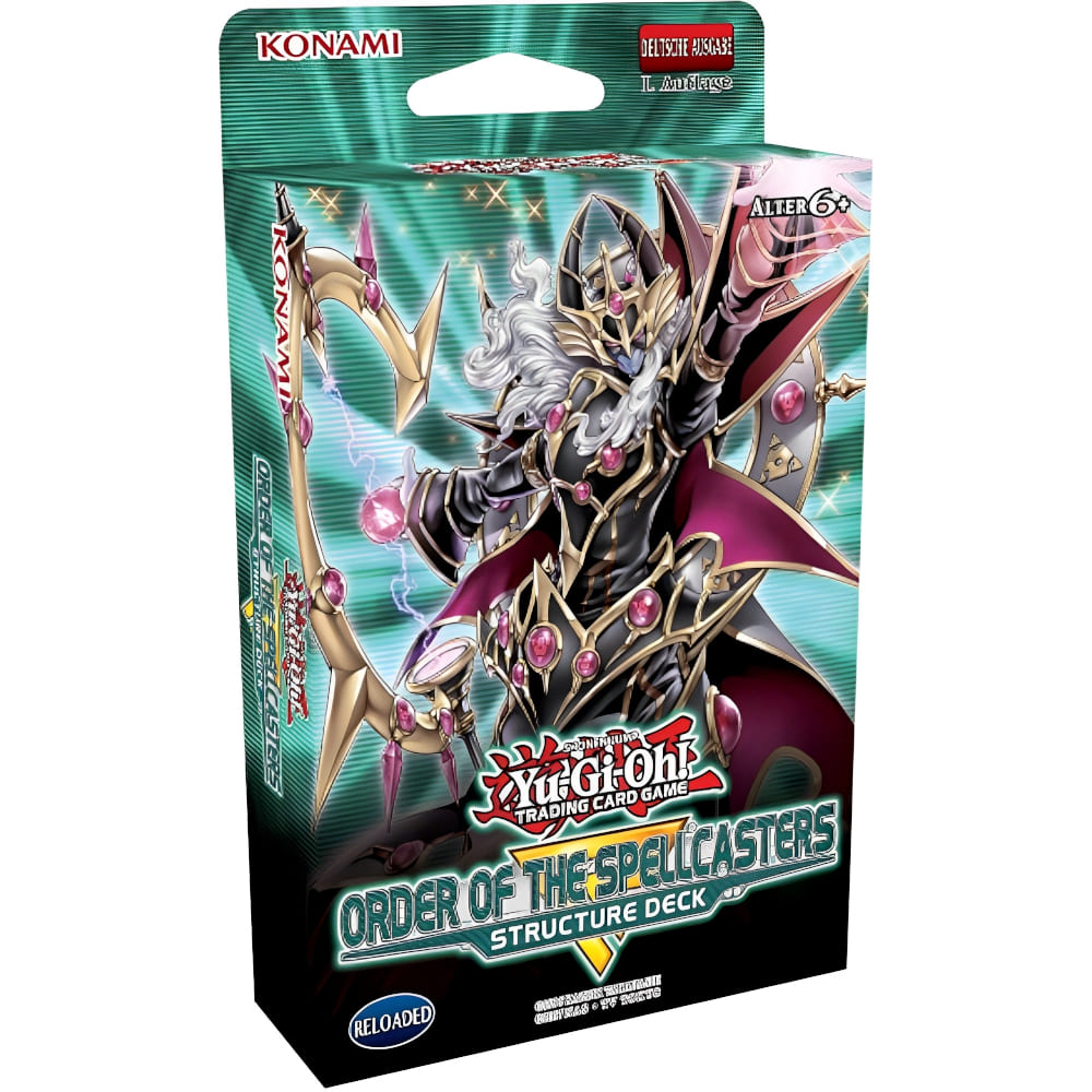 God of Cards: Yugioh Structure Deck Order of the Spellcasters Produktbild