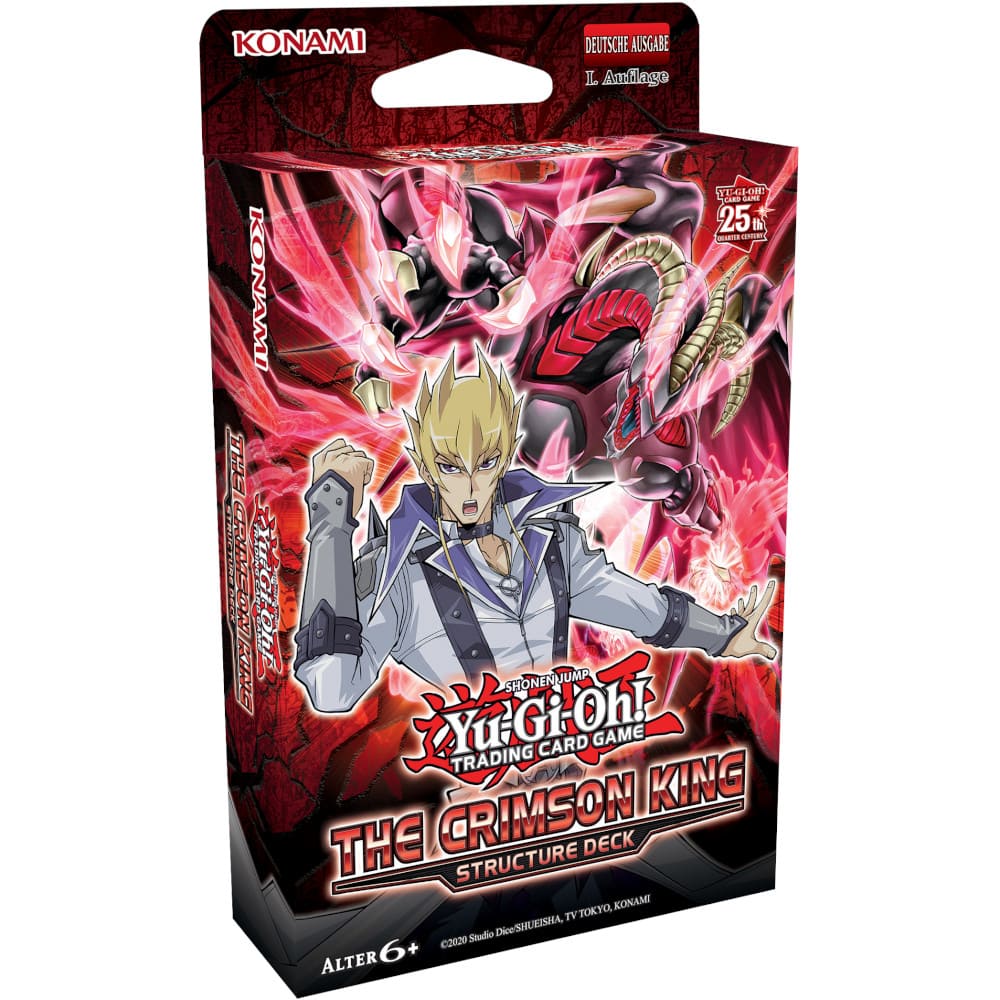 Yu-Gi-Oh <br> Structure Deck <br> The Crimson King - God Of Cards
