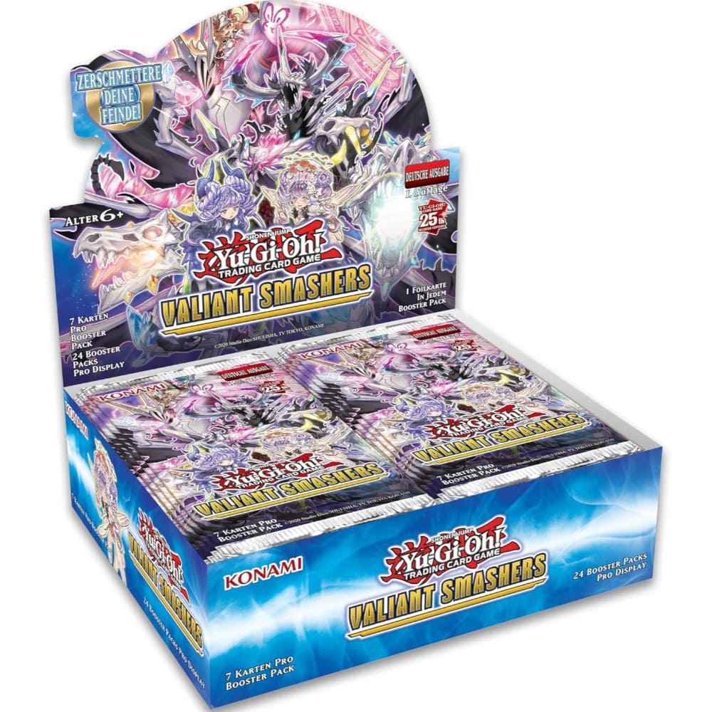 God of Cards: Yugioh Valiant Smashers Display Deutsch Produktbild