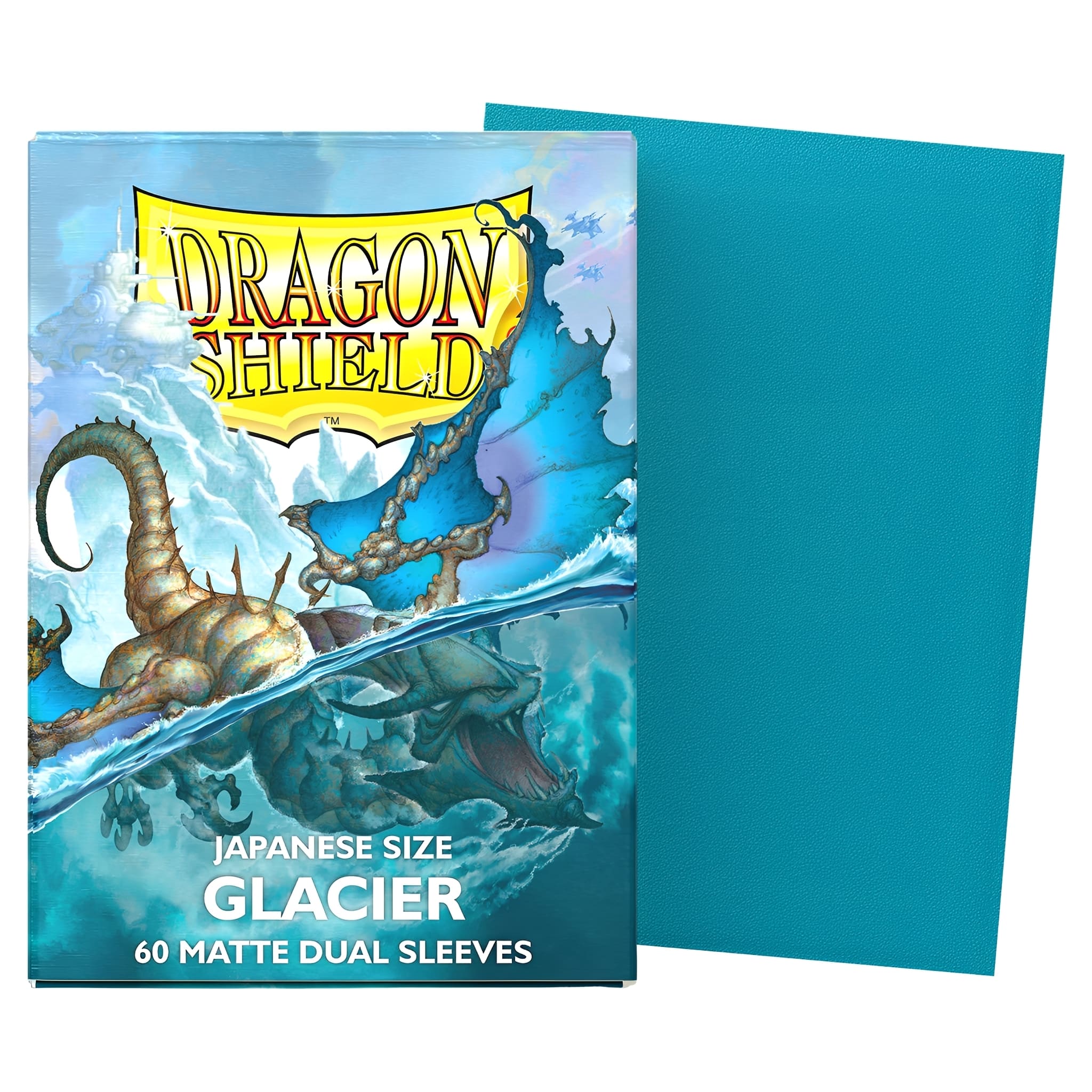 Smocza Tarcza <br> Rękawy w japońskim rozmiarze <br> 60 sztuk Dual Multicolor