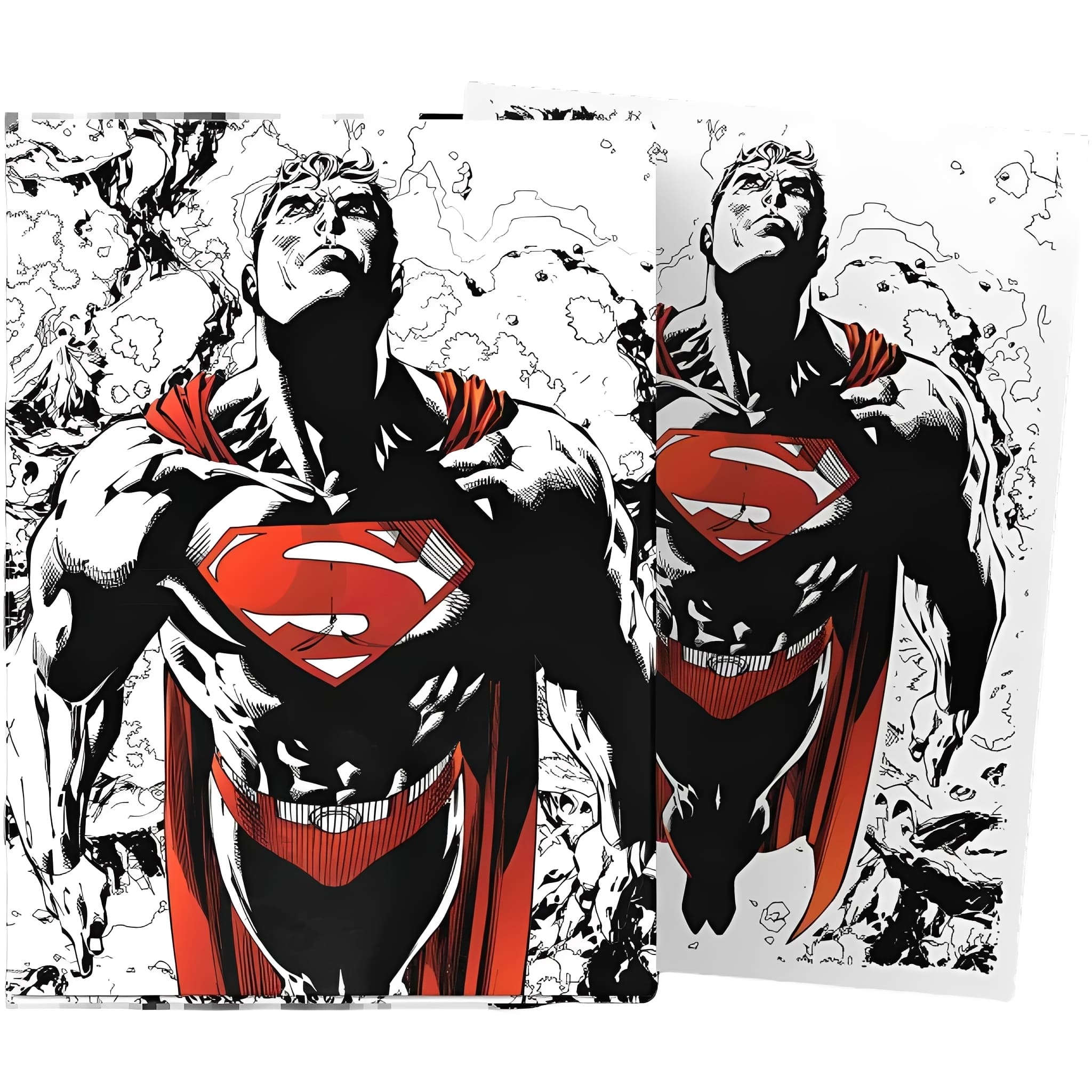 Dragon Shield Standard Size Brushed Art Sleeves Superman Series 100 Pieces